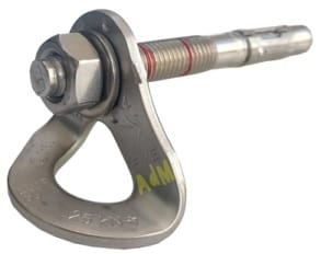 CHAPA O PLAQUETA FIXE + BOLT EXPANSIVO V27412C20 12MM 316L
