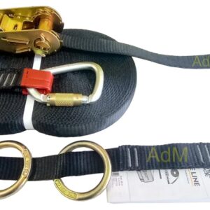 KIT LINEA DE VIDA HORIZONTAL + ANCLAJES