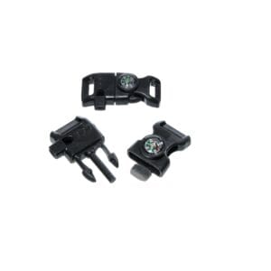 HEBILLA BRAZALETE CON BRÚJULA, SILBATO Y PERDERNAL